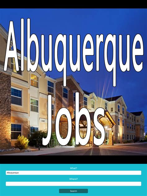 Your results will update as you select each filter. . Albuquerque jobs hiring immediately
